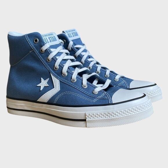 NWB Converse Star Player 76 High Top Sneakers Men's 11.5 Wm's 13 Blue Streetwear - Picture 2 of 14